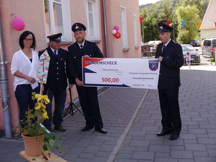 Mit vielen gro&szlig;en und kleinen G&auml;sten gefeiert