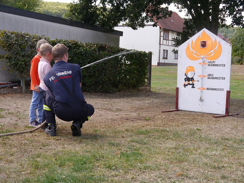 Mit vielen gro&szlig;en und kleinen G&auml;sten gefeiert