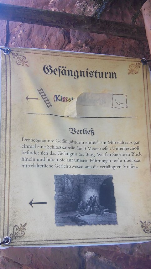 Kurt Frank zu Besuch auf Schloss Berlepsch