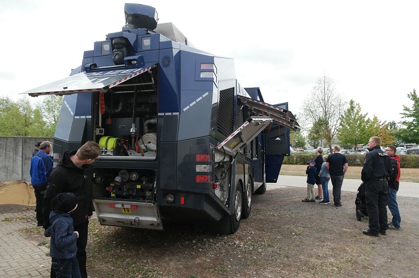 Tag der offenen T&uuml;r bei der Landespolizeiinspektion NOrdhausen