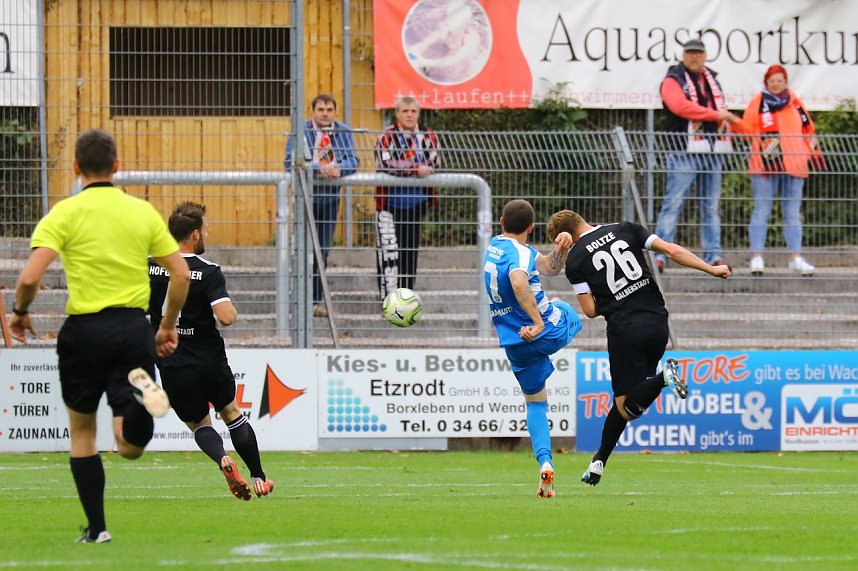Drei Punkte gegen Halberstadt
