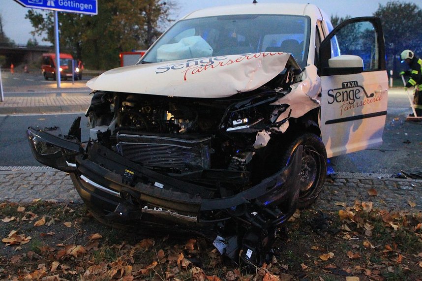 15 000 Euro Schaden bei Unfall