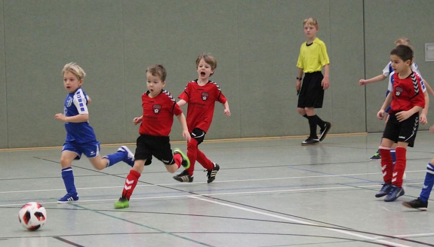 G-Junioren im Hallencup 2019