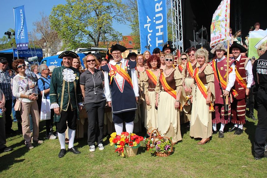 Gro&szlig;artiger MDR Osterspaziergang in Bad Frankenhausen