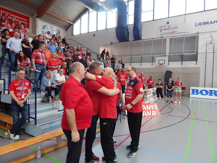 Emotionaler Saisonabschluss in der Wiedigsburghalle