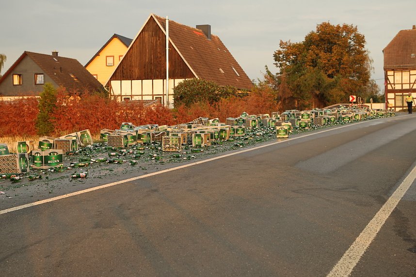 Bierlaster verungl&uuml;ckt