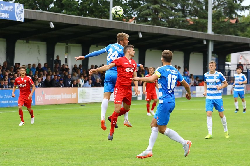 Wacker ringt Meuselwitz im Pokal nieder