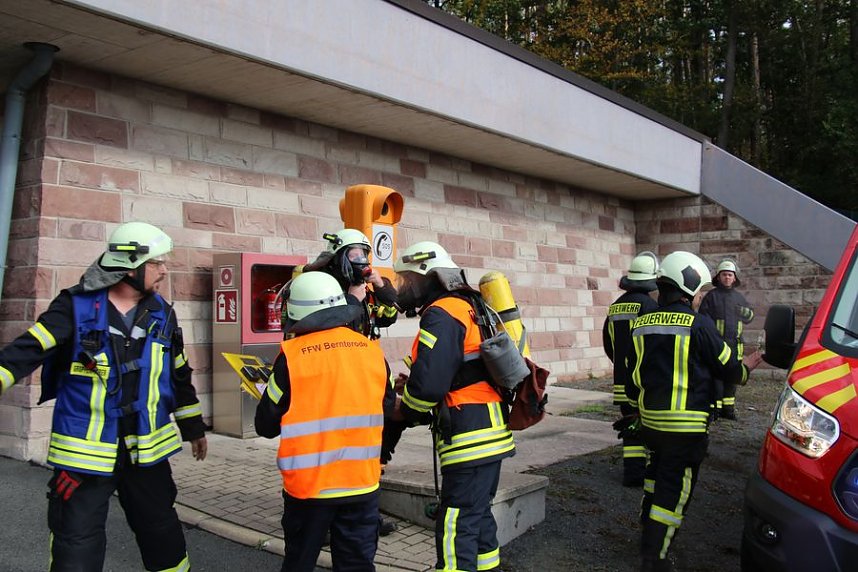 Gro&szlig;&uuml;bung im H&ouml;llbergtunnel