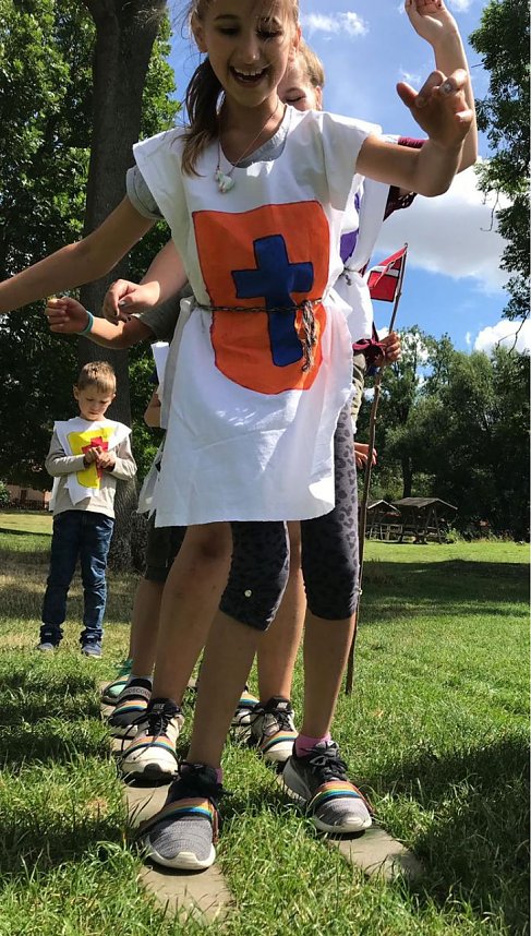 Mittelaltercamp in den Winterferien