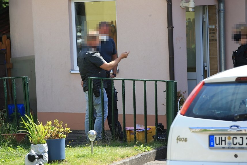 Polizeieinsatz in Kleinkeula