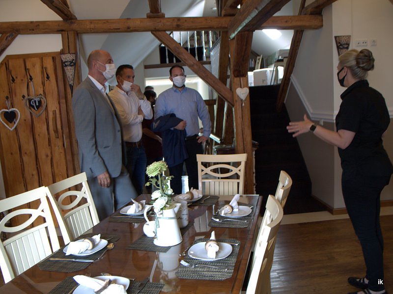 Ministerbesuch in Kepplers Ecke in Wingerode