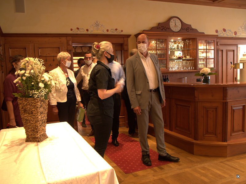 Ministerbesuch in Kepplers Ecke in Wingerode