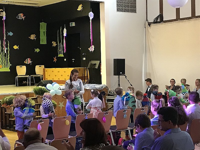 Schuleinf&uuml;hrungsfeier der Montessorischule