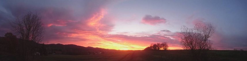 Sonnenaufgang bei Neustadt