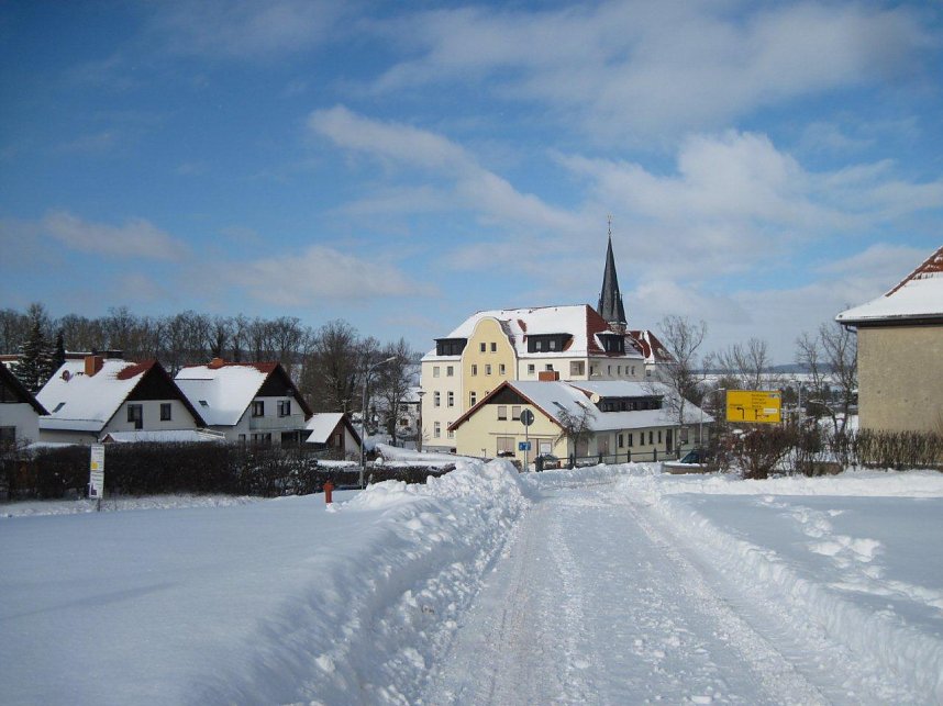 Schneechaos in Leinefelde