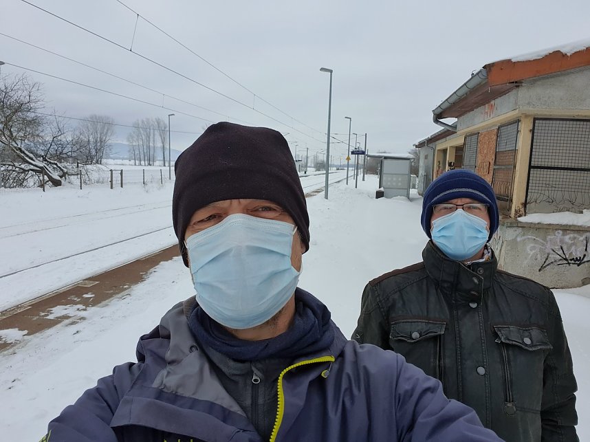 Auf dem 38. Hundertkilometermarsch