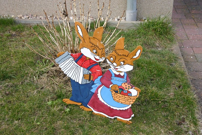 Asyl f&uuml;r Hasenfamilie