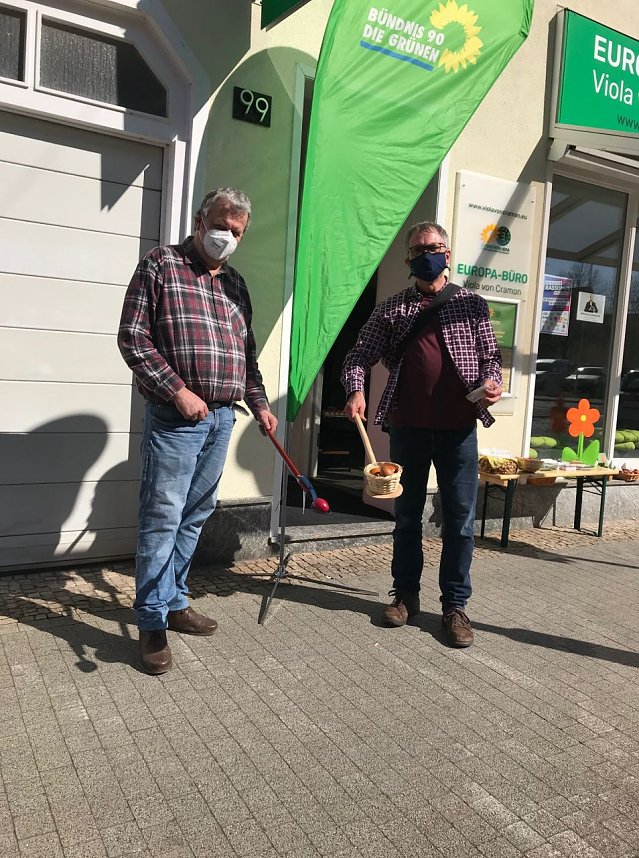Gr&uuml;ne Osteraktion in Heilbad Heiligenstadt