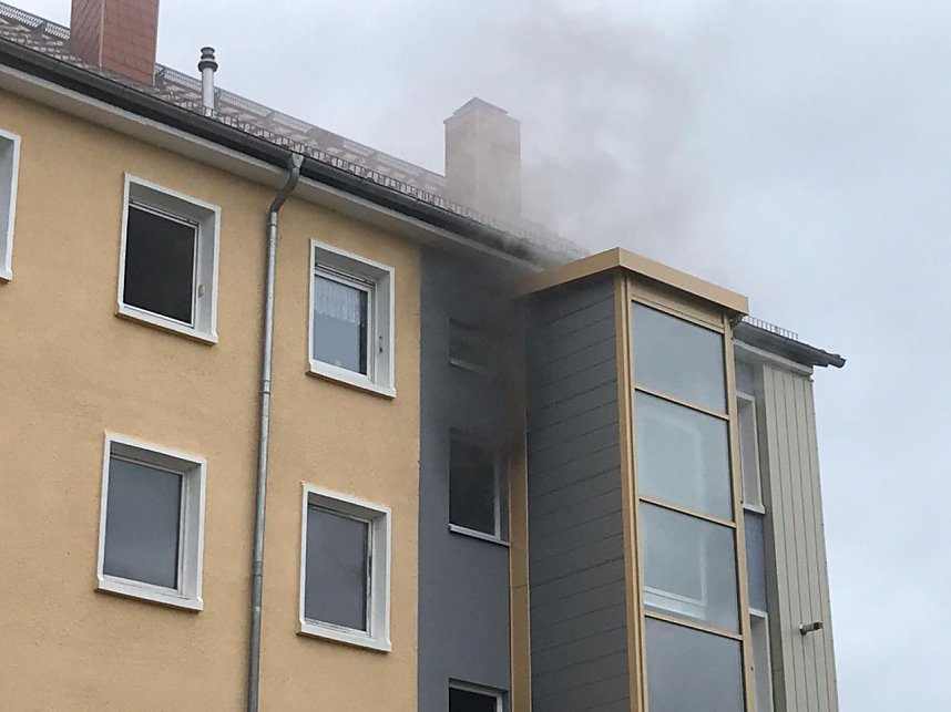 Wohnungsbrand in Schlotheim