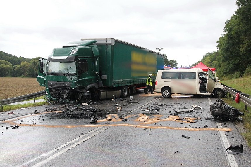 Schwerer Unfall bei Arenshausen