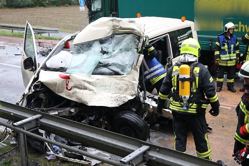 Schwerer Unfall bei Arenshausen