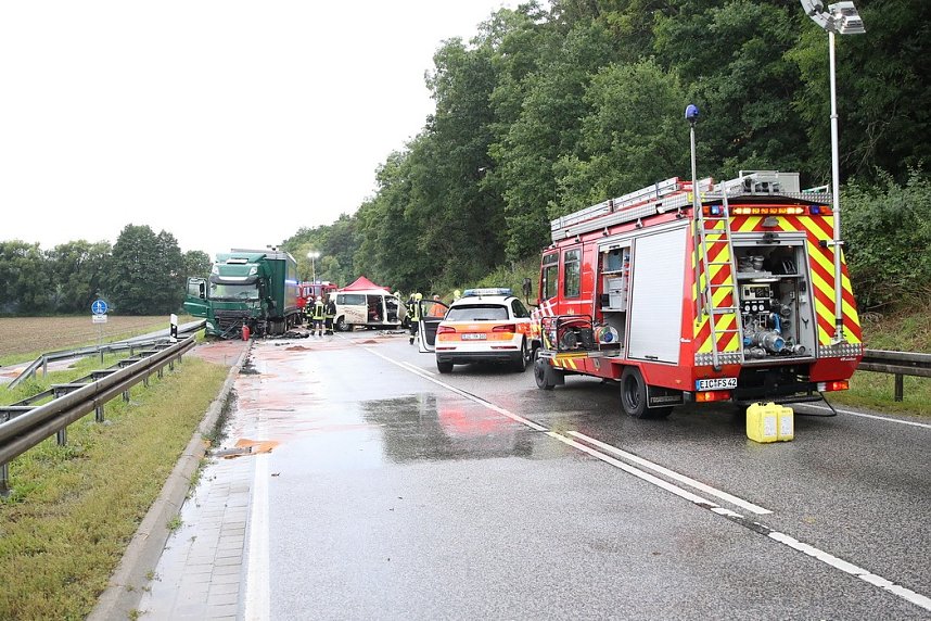 Schwerer Unfall bei Arenshausen