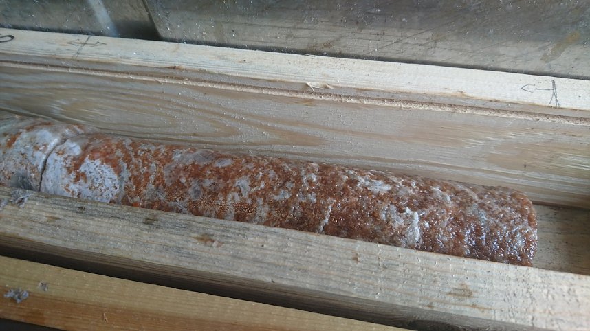 Probebohrung im Ohmgebirge