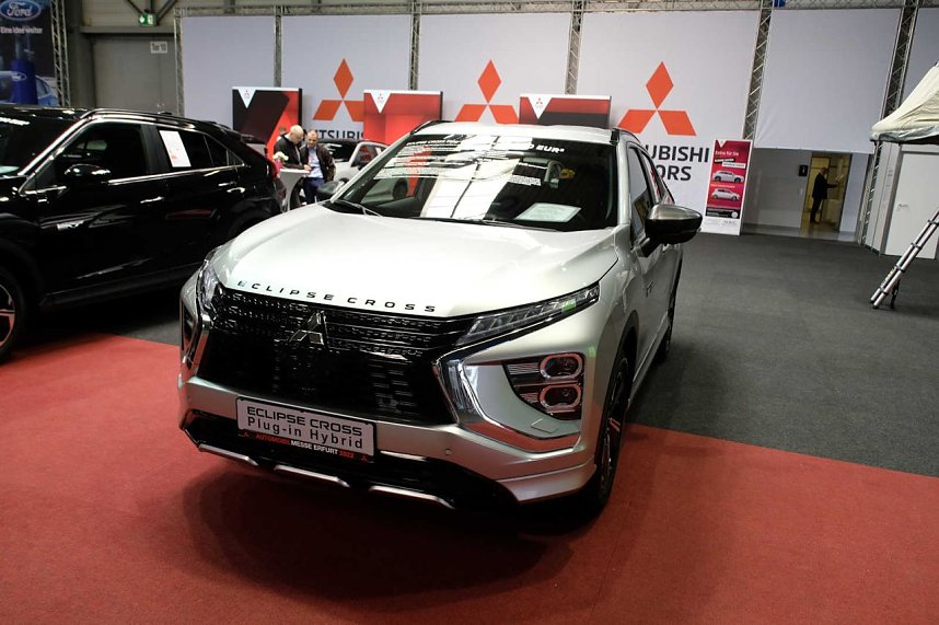 Peter Blei unterwegs auf der Erfurter Automobilmesse