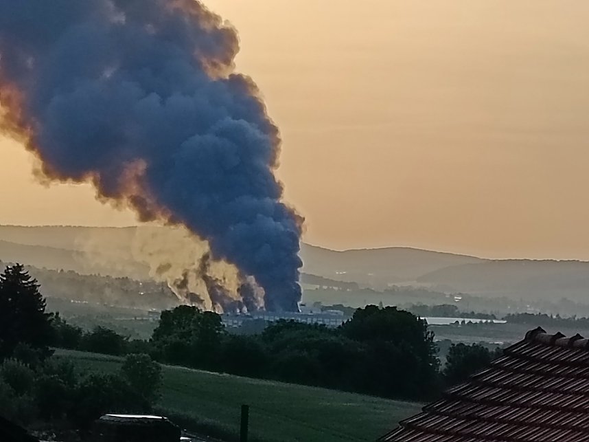 Brand in Bleicherode