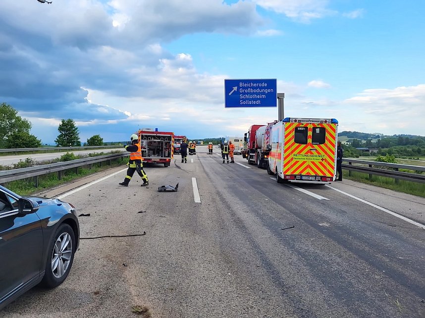 Unfall nach Verfolgungsjagd