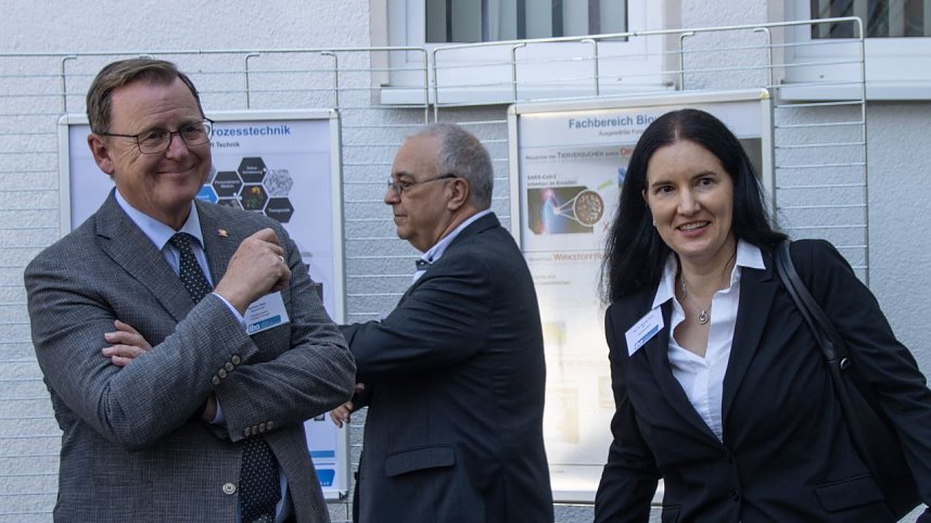 Ministerpr&auml;sident Bodo Ramelow zu Gast bei der iba in Heiligenstadt