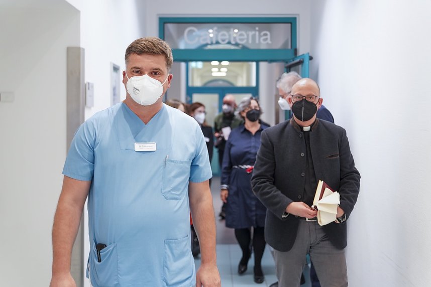 Er&ouml;ffnung der digitalisierten Notfallambulanz