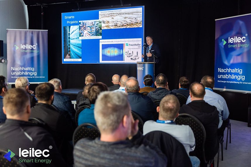 Energiefachtagung bei leitec