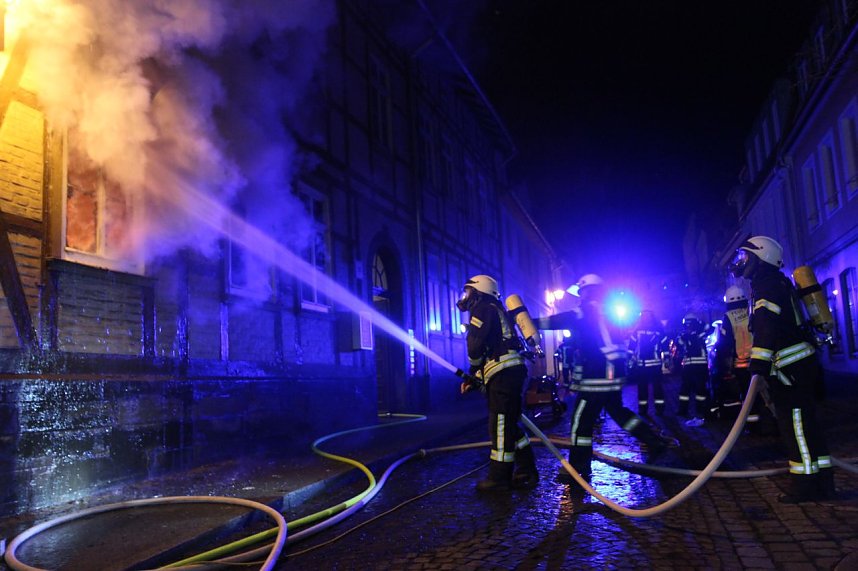 Brand in der Steinstra&szlig;e