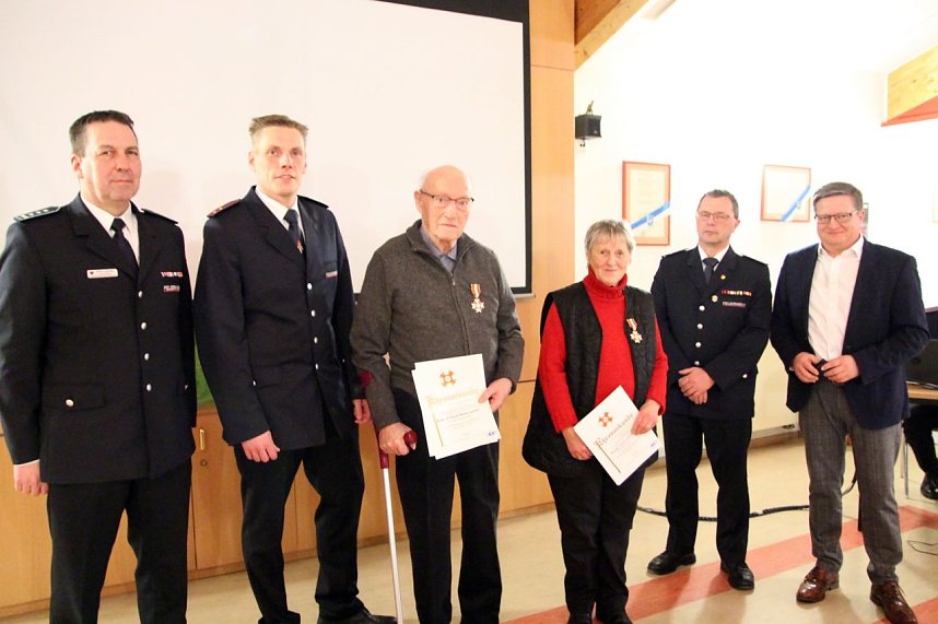 Jahreshauptversammlung der Feuerwehr