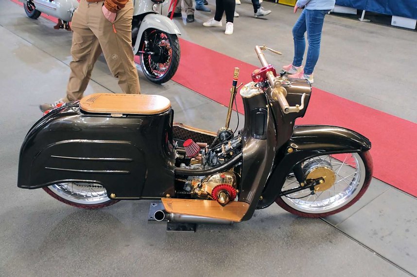 Impressionen von der Motorradmesse Erfurt