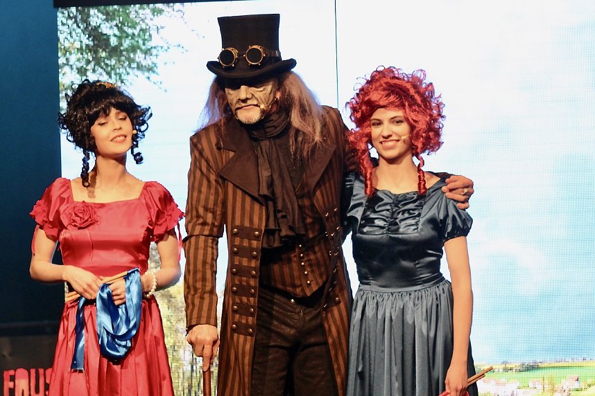 Rockthater "Faust n Roll" nach Goethe im Stocksen in Sondershausen