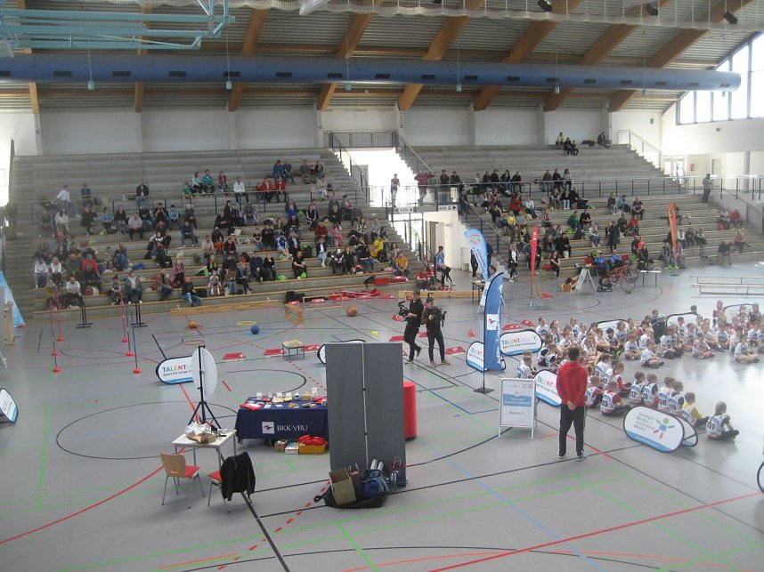 Talentiade in der Nordh&auml;user Wiedigsburghalle