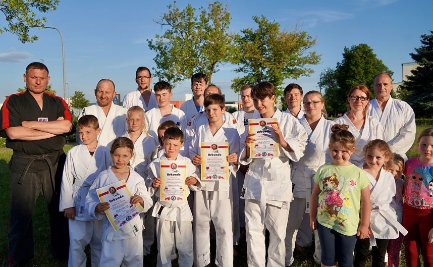 Pr&uuml;fungstag bei den Leinefelder Kampfsportlern