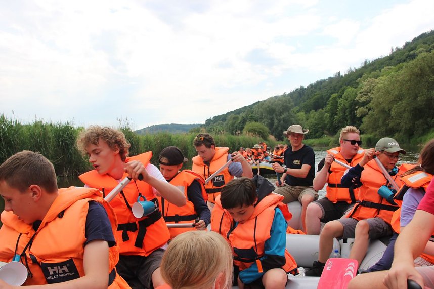 Zeltlager der Heiligenst&auml;dter Feuerwehr
