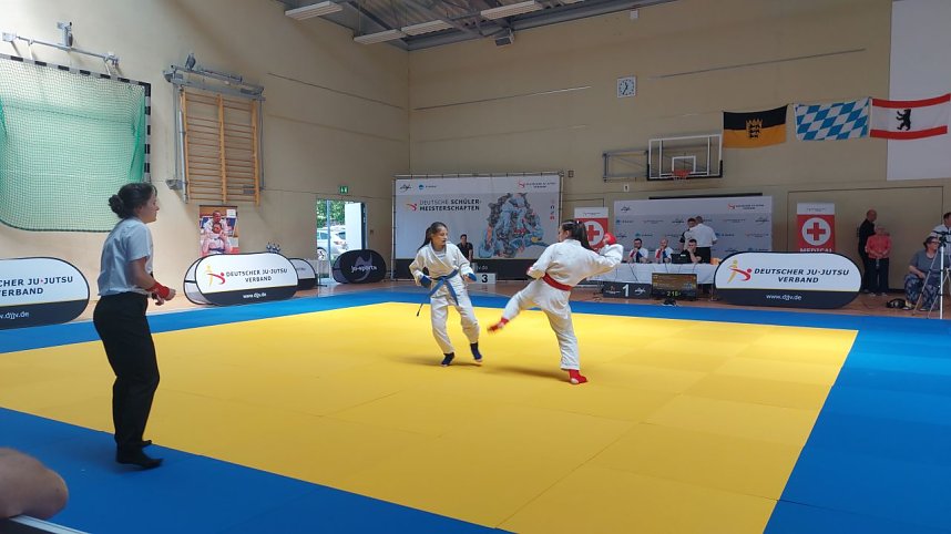 Zwei mal Gold und einmal Bronze brachten die Leinefelder K&auml;mpfer mit nach Hause