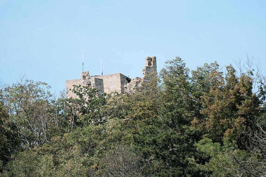 Peter Blei unterwegs auf der Sachsenburg