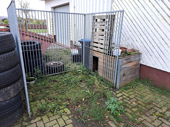 Bild der entwendeten Zwingerteile