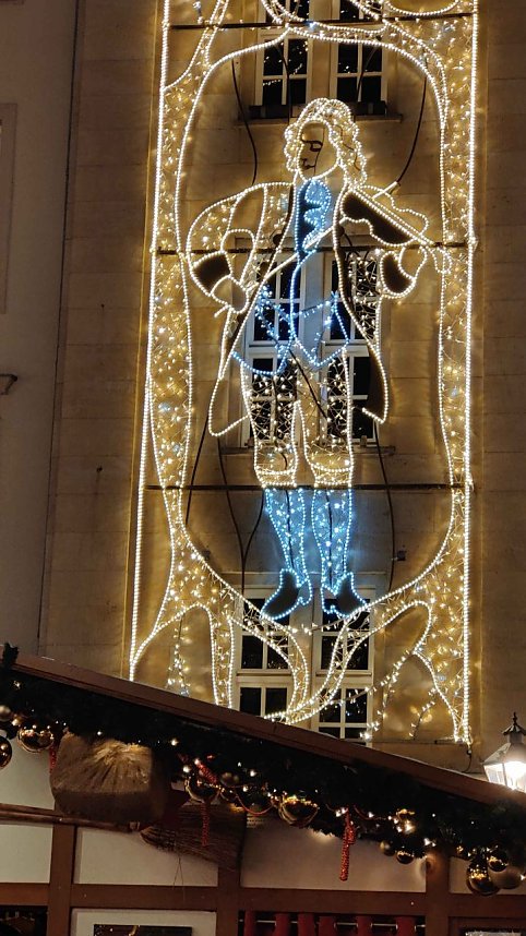 Peter Blei unterwegs in Magdeburg