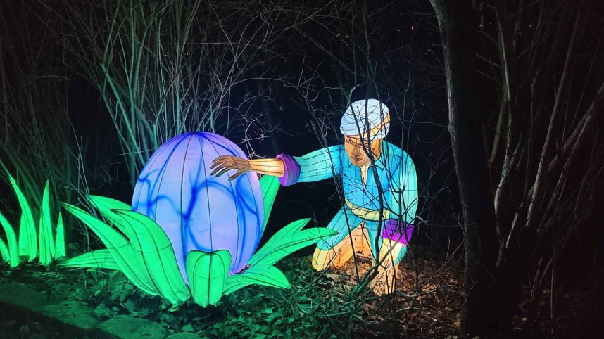 Peter Blei unterwegs in magischen Lichterwelten