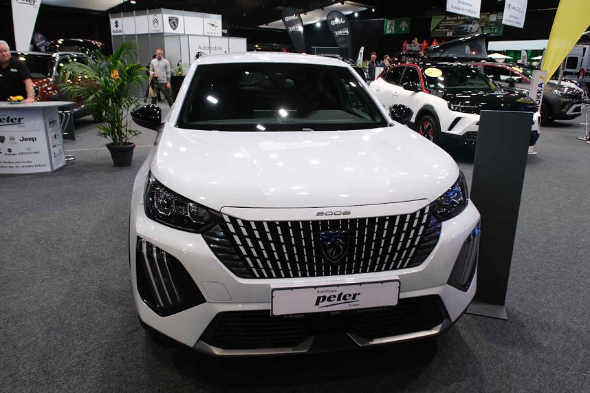 Peter Blei unterwegs auf der Automesse Erfurt