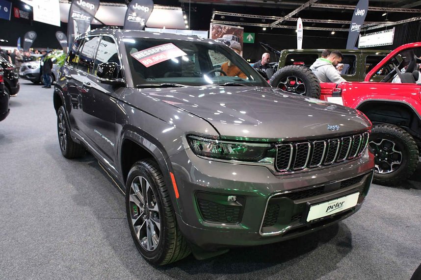 Peter Blei unterwegs auf der Automesse Erfurt