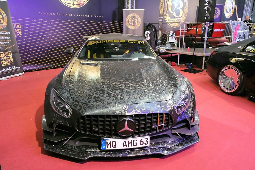 Peter Blei unterwegs auf der Automesse Erfurt