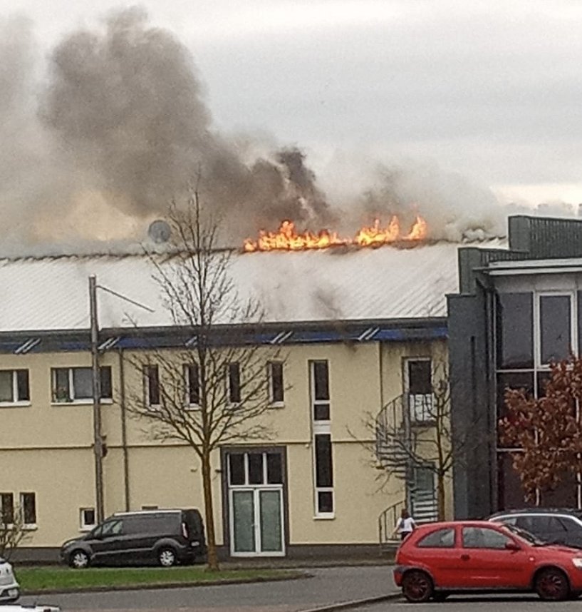 Brand in Leinefelde