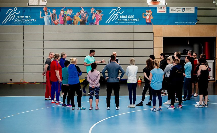 Das Schulsportjahr wurde in Bad Langensalza eingel&auml;utet